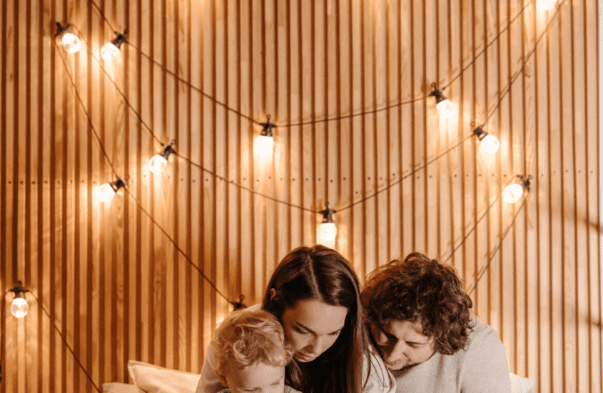 la luz de papá y mamá